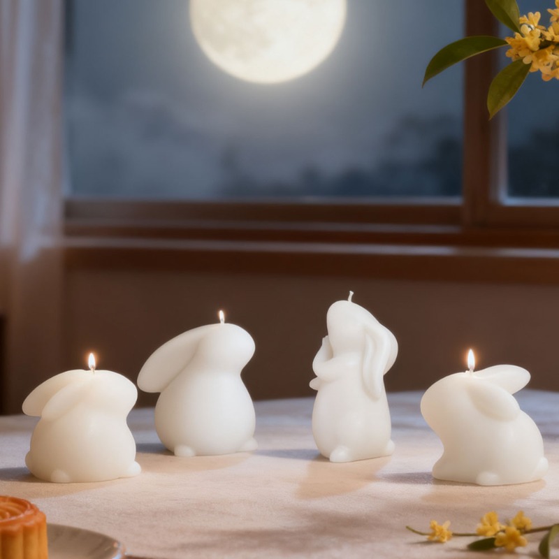 Candle Making Gel Wax - قالب سيليكون لصنع شمعة معطرة على