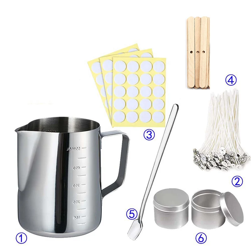 Candle Making Kit For Kids - مجموعة مستلزمات صناعة الشموع DIY أدوات