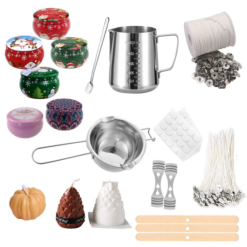 Candle Making Kit For Kids - 1 مجموعة شمعة صنع عدة صب