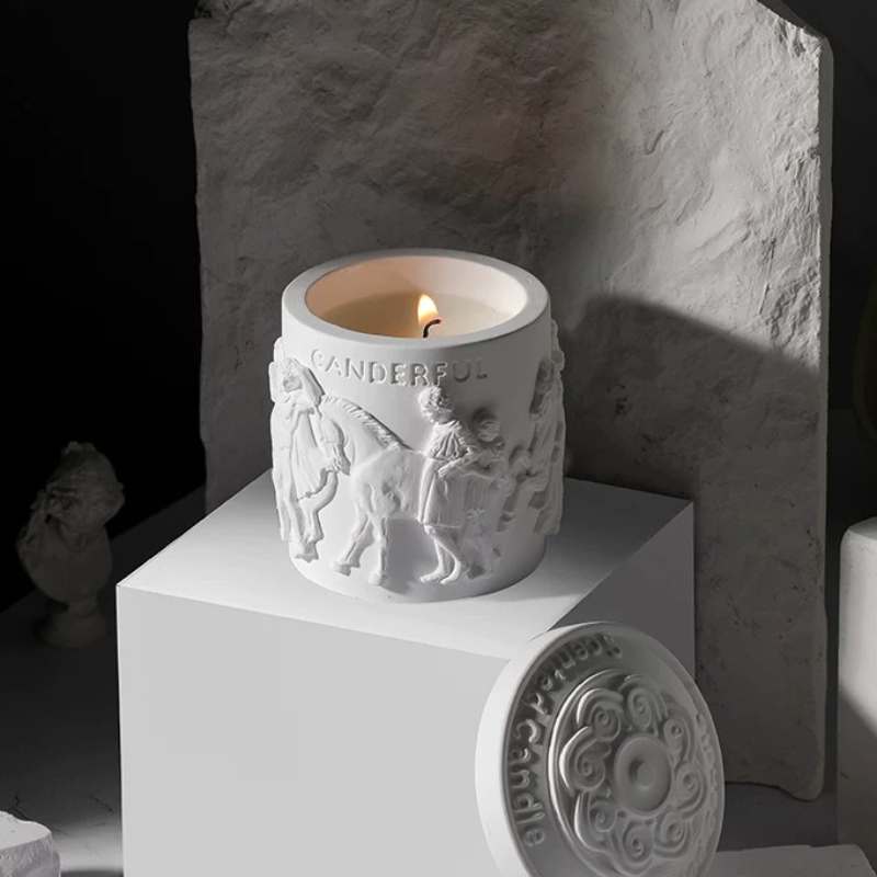 Paraffin Candle Wax - صندوق هدايا شموع معطرة، مجموعة علاج
