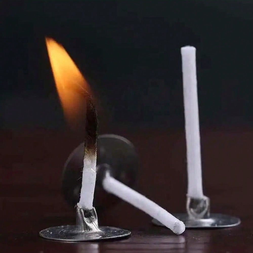 100 قطعة من فتائل الشموع مع قا - مراجعة Candle Making Kit For Kids وسعره