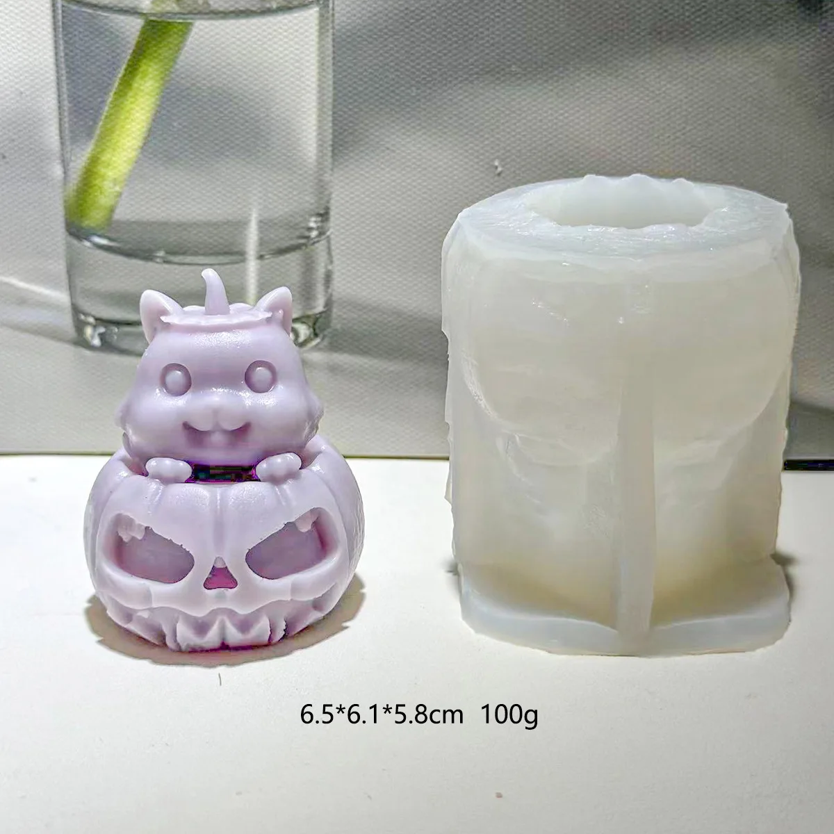 قالب سيليكون ثلاثي الأبعاد على - مراجعة Candle Making Gel Wax وسعره