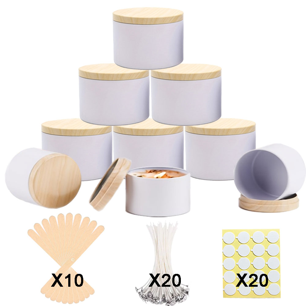 58 قطعة مجموعة صنع الشموع 6 قط - مراجعة Candle Making Kit For Kids وسعره