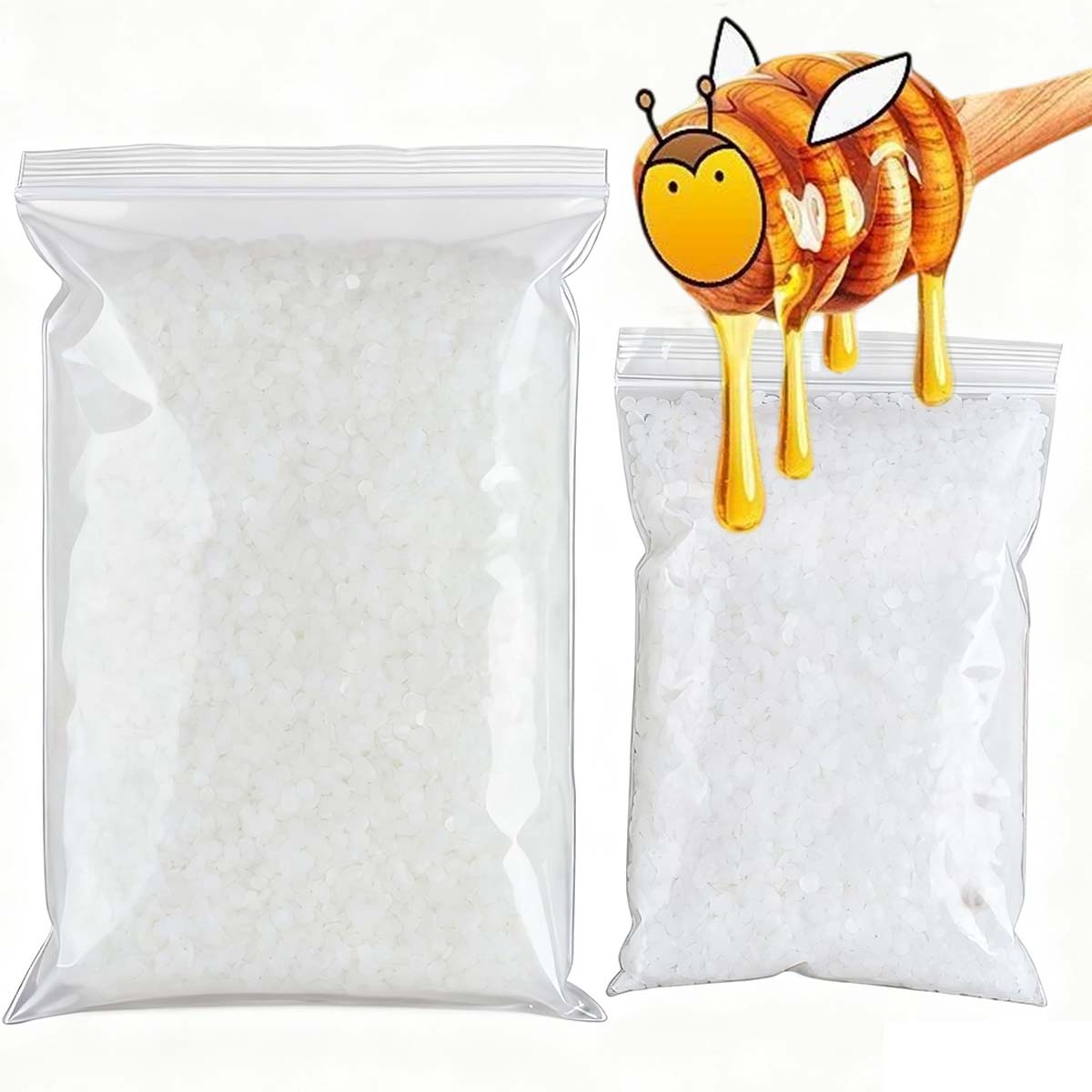 200 جرام-1000 جرام شمع العسل ا - مراجعة Candle Making Course وسعره