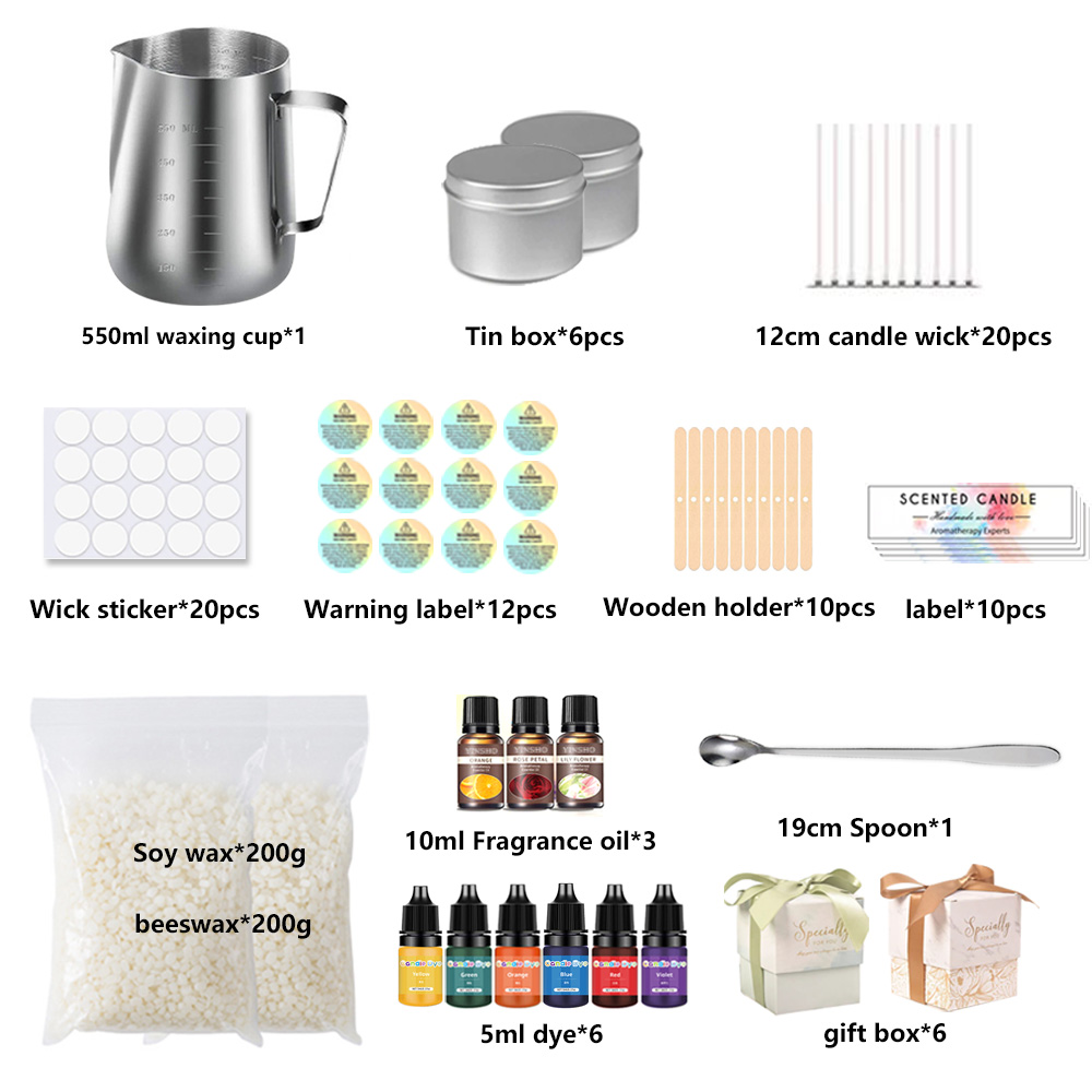 مجموعة صنع الشموع وعاء الصب ال - مراجعة Candle Making Kit For Kids وسعره