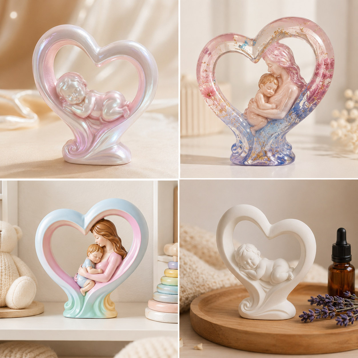 قالب سيليكون على شكل أم وطفل ل - مراجعة Candle Making Kit For Kids وسعره